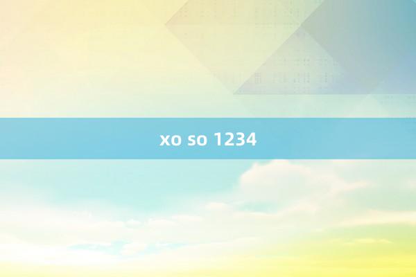 xo so 1234